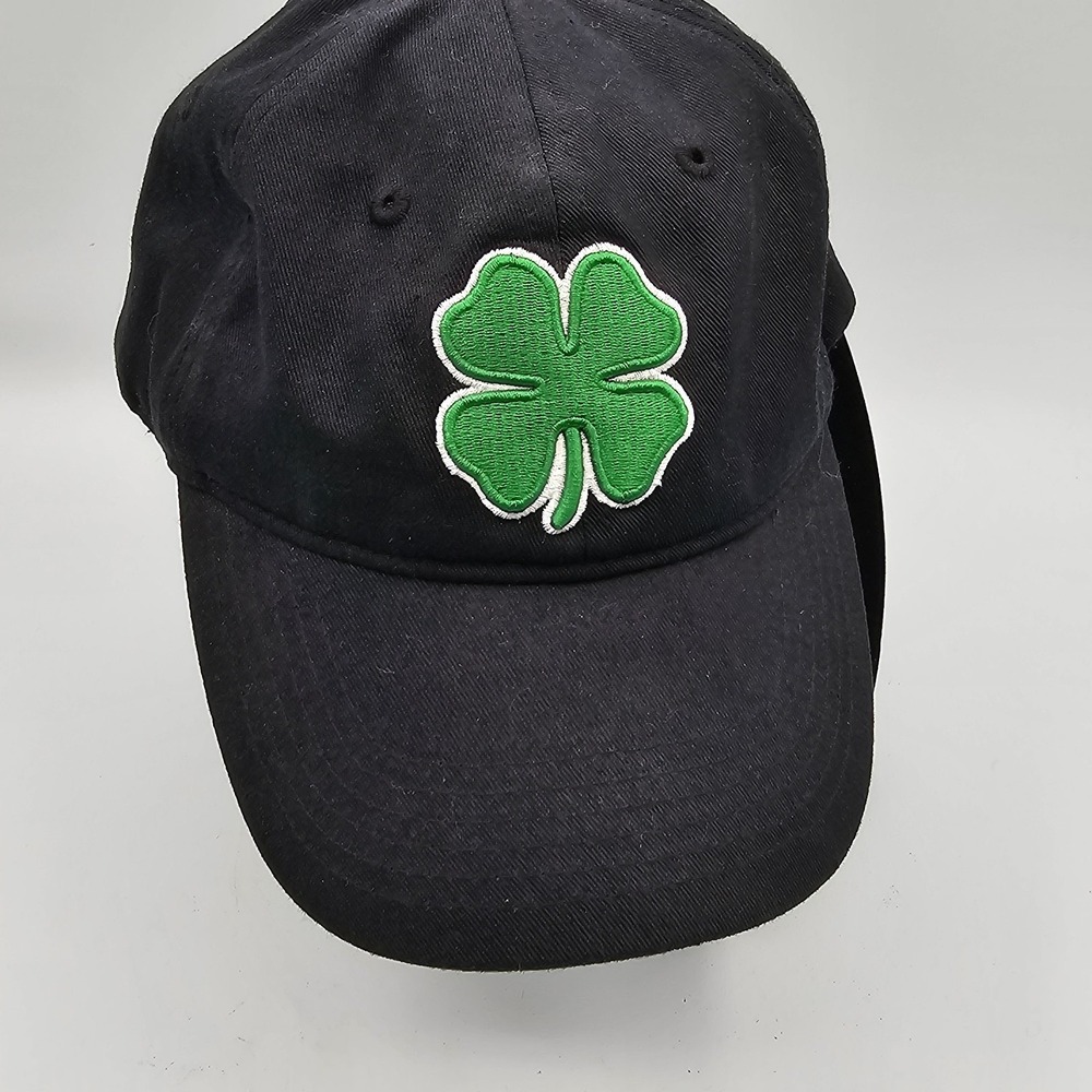 Wild Clover Black Shamrock Dad Hat